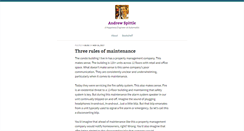Desktop Screenshot of andrewspittle.com